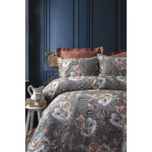 İssimo Home Shady 210 Tc (83 Tel) Pamuk Saten Tek Kişilik Nevresim Takımı