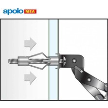 Apolo Mea Mea Hrm 4/20 Metal Boşluk Dübeli (8X46MM, 100 Adet)