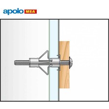 Apolo Mea Mea Hrm 4/20 Metal Boşluk Dübeli (8X46MM, 100 Adet)