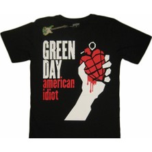 Orijin Green Day Tişört(10) American Idiot