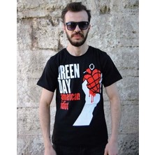 Orijin Green Day Tişört(10) American Idiot