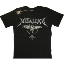 Orijin Metallica Siyah Erkek Tişört(10)