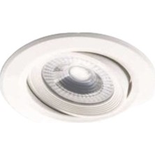 Jupiter LS458 B 5W Beyaz Işık 6500 K LED Spot Hareketli Sıva Altı