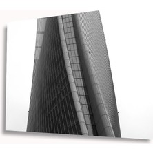 Idealizbiz Geometrik Mimari Cam Tablo 4mm Dayanıklı Temperli Cam