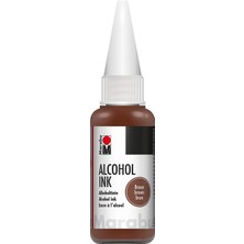 Marabu Alcohol Ink Alkol Bazlı Mürekkep 20 Ml. Brown