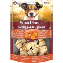 Smart Bones Smartbones Tavuklu Tatlı Patatesli Mini Düğüm Kemik 8'li 128GR