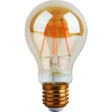 4 Watt Dekoratif Rustik LED Ampul 2700K Amber Rengi CT-4285