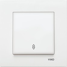 Viko Karre Beyaz Vavien Çerçeve Dahil