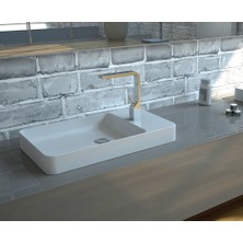Karen Banyo Award Tezgah Üstü  Lavabo 48X48 Cm