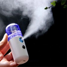 Pazariz Şarjlı Mini Yüz Nemlendirici Dezenfektan Cihazı Mist Sprayer