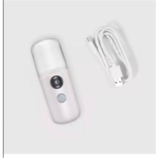 Pazariz 30ML Nano Mini El Buhar Püskürtücü Yüz Nemlendirici Buhar Makinesi