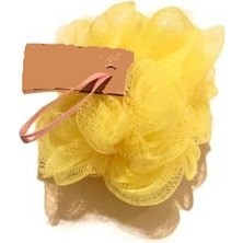 Pazariz Yumuşak Ponpon Duş Lifi Banyo Fırçası Kese Tekli