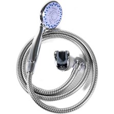 Pazariz 3 Fonksiyonlu Mafsallı Duş Seti Duş Başlığı Spiral Hortum Mafsal