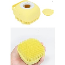 Pazariz Yumuşak Silikon Malzemeli Esnek Jel Hazneli Masaj Fonksiyonlu Etkili Banyo Duş Kese Lifi