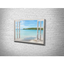 Tablo 360 Tropikal Manzara Kanvas Tablo