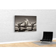 Tablo 360 Uçak Kanvas Tablo