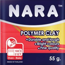 Nara Polimer Kil 55 gr PM50 Neon Kırmızı