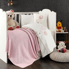 Minelya Home 5 Parça Triko Battaniyeli  Pamuk Meva Bebek Nevresim Takımı
