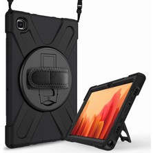 FUJİMAX Samsung Galaxy Tab T730/T735/T737 Stand ve Askılı Military Amazon Defender Zırh Kılıf