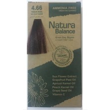 Natura Balance Organıc Saç Boyası 4.66 Yoğun Kızıl