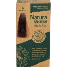 Natura Balance Organıc Saç Boyası 6 Koyu Kumral