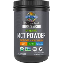 Garden Of Life, Dr. Formulated Keto, Organic Mct Powder, 10.58 Oz (300 G)