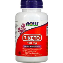 Now, 7-Keto, 100 Mg, 120 Veg Capsules