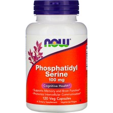 Now, Phosphatidyl Serine, 100 Mg, 120 Veg Capsules