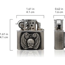 Zekupp Zippo Kuru Kafa Tasarımlı Joker Çakmak