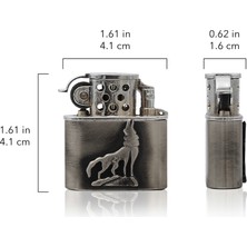 Zekupp Zippo Kurt Tasarımlı Joker Çakmak