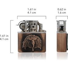Zekupp Zippo Kartal Başı Tasarımlı Joker Çakmak