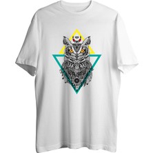 AyveGa Triangle Owl Tişört