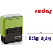 Sırdaş 911 Kaşe Kişiye Özel Ünvan Kaşesi