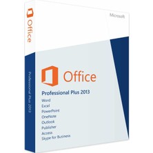 Microsoft Office Profesyonel Plus 2013 Tr Dijital Lisans
