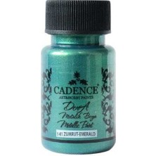 Cadence 141 Zümrüt - Emerald Dora Metalik Boya 50 ml
