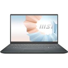MSI Modern 14 B11SBL-473XTR Intel Core i5 1135G7 8GB 256GB SSD MX450 Freedos 14" FHD Taşınabilir Bilgisayar
