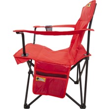 Funky Chaırs V2 Kırmızı Lüks Kamp Sandalyesi