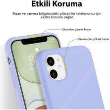 Kzy Xiaomi Poco X3 Kapak Içi Kadife Soft Logosuz Lansman Silikon Kılıf - Lila