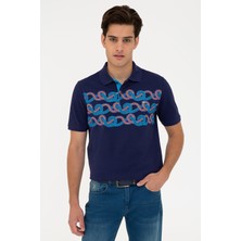 U.S. Polo Assn. Erkek Lacivert T-Shirt 50231926-VR033