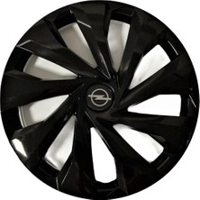 HMNL  opel  Combo 14'' Inç Piano Black  4lü Set Jant Kapağı Çelik Jant Görünümlü