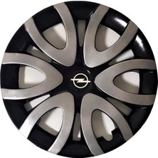 HMNL  opel  Combo 14'' Inç Piano Black  4lü Set Jant Kapağı Çelik Jant Görünümlü