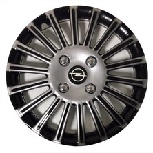 HMNL  opel  Combo 14'' Inç Piano Black  4lü Set Jant Kapağı Çelik Jant Görünümlü