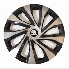 HMNL  opel  Combo 14'' Inç Piano Black  4lü Set Jant Kapağı Çelik Jant Görünümlü