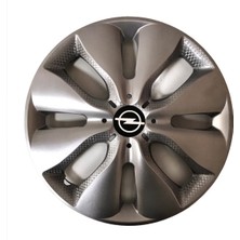 HMNL  opel  Combo 14'' Inç Piano Black  4lü Set Jant Kapağı Çelik Jant Görünümlü