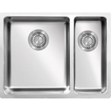 Ukınox Me 340.70 Küçük Göz Sağda Tezgahaltı Evye