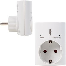 Powermaster PA-GEJ-01SD Tekli Akım Korumalı Priz 16 A