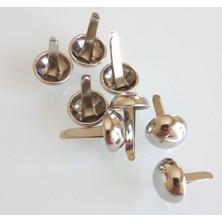 Angel Çanta Aksesuar 10LU  Gümüş Kabara Bombeli Model