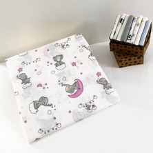 Baby of City %100 Pamuk Müslin Bezi Battaniyesi Bebek Battaniyesi Örtü 80x100