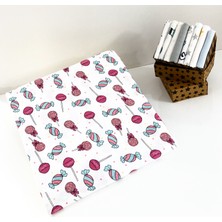 Baby of City %100 Pamuk Müslin Bezi Battaniyesi Bebek Battaniyesi Örtü 80x100