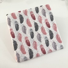 Baby of City %100 Pamuk Müslin Bezi Battaniyesi Bebek Battaniyesi Örtü 80x100